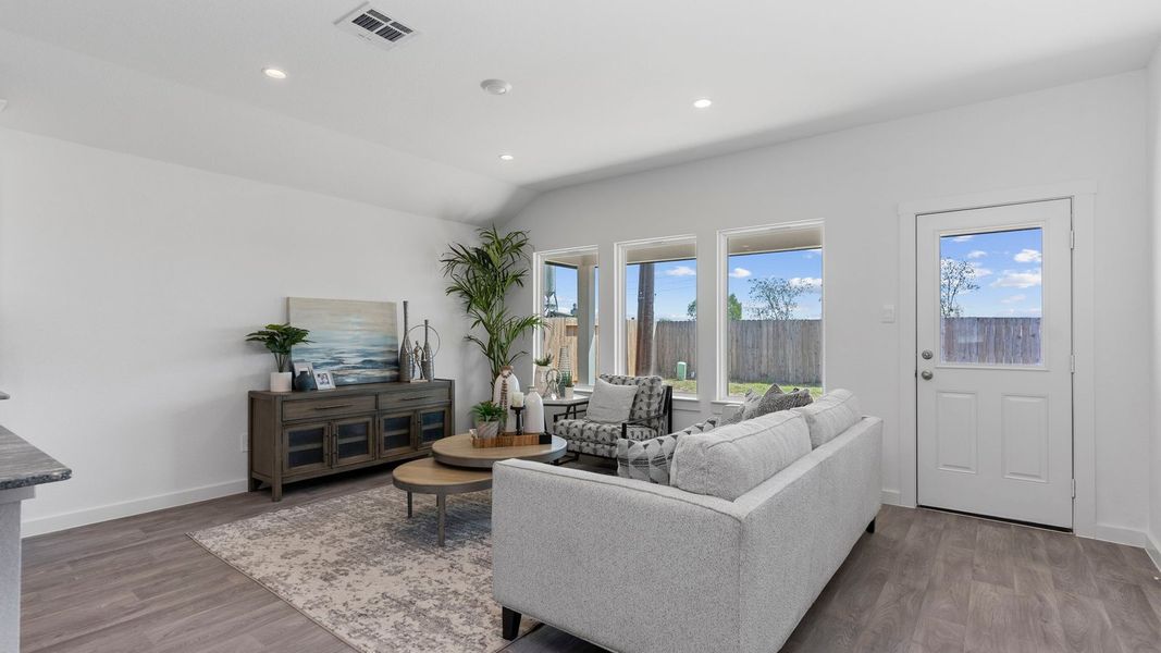 Furnished interior view inside a new home in Emberly, Beasley (Image 30).