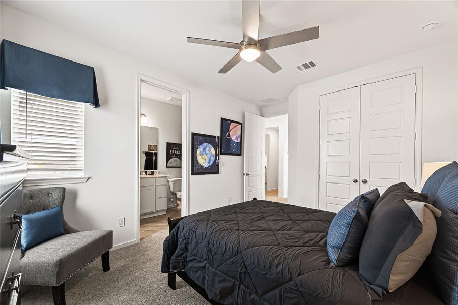 Furnished interior view inside a new home in Rates starting as low as, Iowa Colony (Image 36).