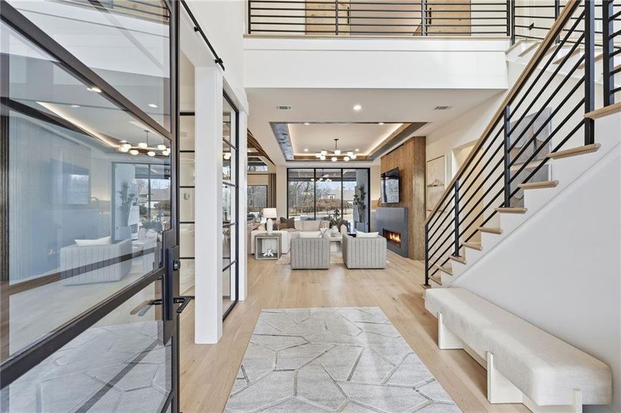 Furnished interior view inside a new home in , Gainesville (Image 16).