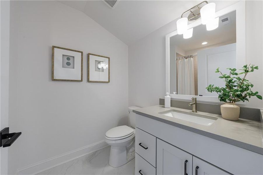 Furnished interior view inside a new home in , Alpharetta (Image 13). Furnished interior view inside a new home in , Alpharetta (Image 13).