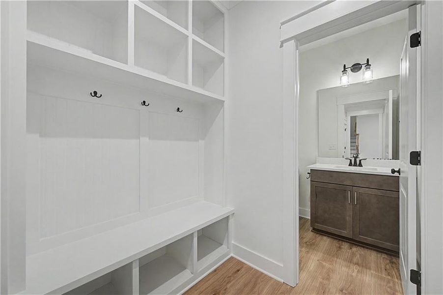 Furnished interior view inside a new home in , Kennesaw (Image 12).