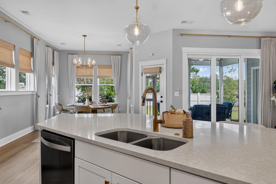 Furnished interior view inside a new home in , Summerville (Image 9).