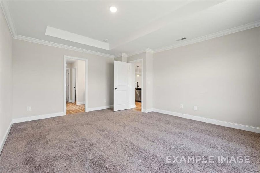 Spacious, unfurnished interior of a new home in Mercer Meadows, Royse City (Image 19).
