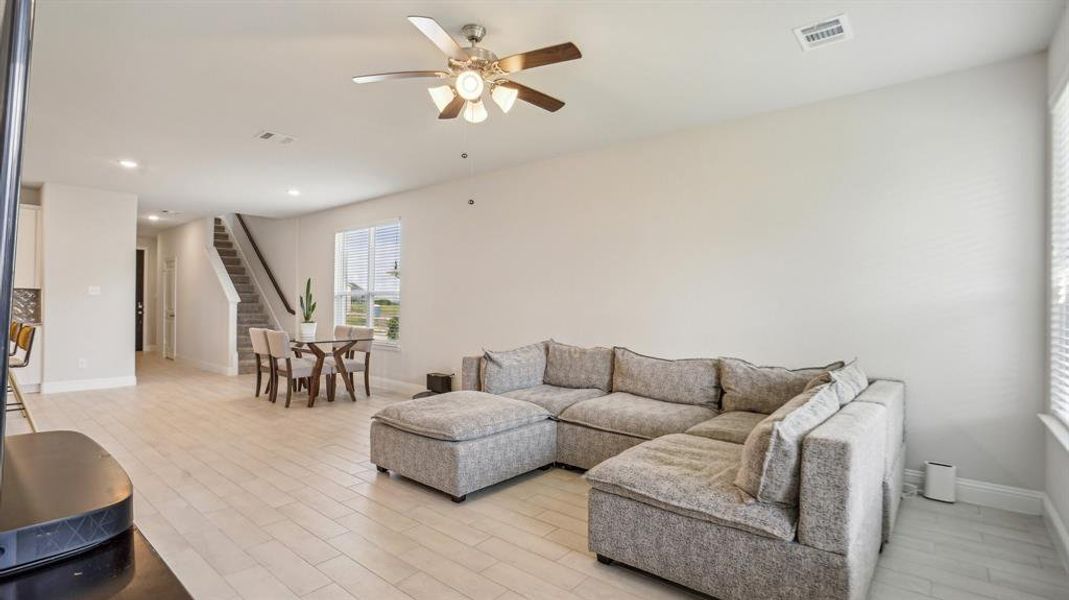 Furnished interior view inside a new home in Venetian, Weston (Image 9).