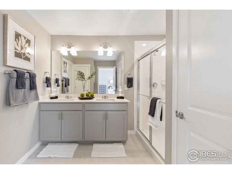 Furnished interior view inside a new home in Westgate, Greeley (Image 17).