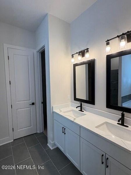 Furnished interior view inside a new home in Stables at Cary Forest, Bryceville (Image 5). Furnished interior view inside a new home in Stables at Cary Forest, Bryceville (Image 5).