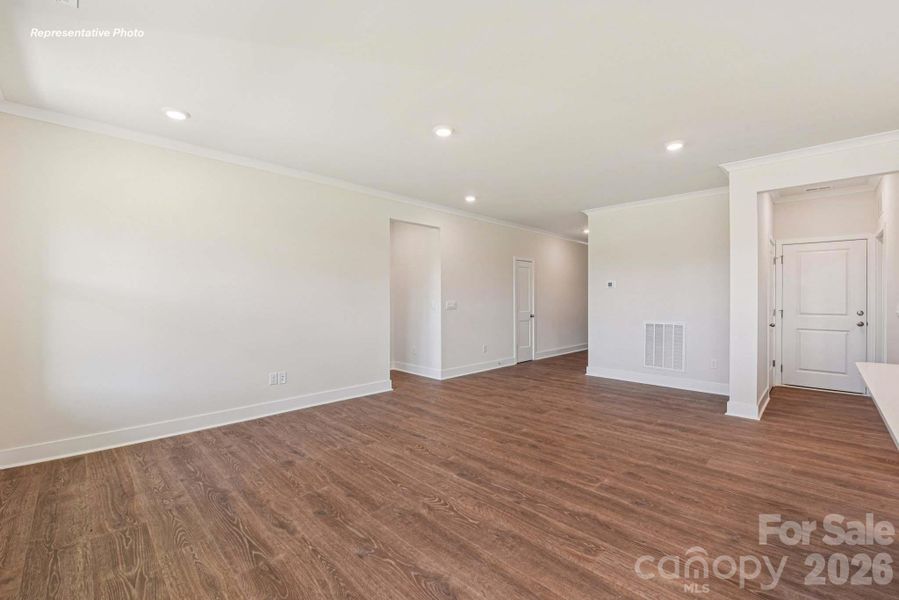 Spacious, unfurnished interior of a new home in Westport, York (Image 16).