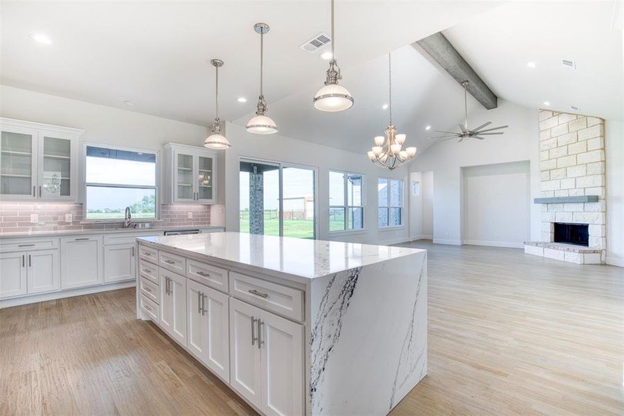 Furnished interior view inside a new home in , Wills Point (Image 9).