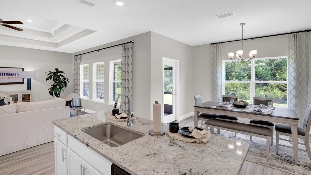 Representative furnished interior of a home built from the Jasmine by D.R. Horton in Palm Ridge, Guyton (Image 18). Representative furnished interior of a home built from the Jasmine by D.R. Horton in Palm Ridge, Guyton (Image 18).