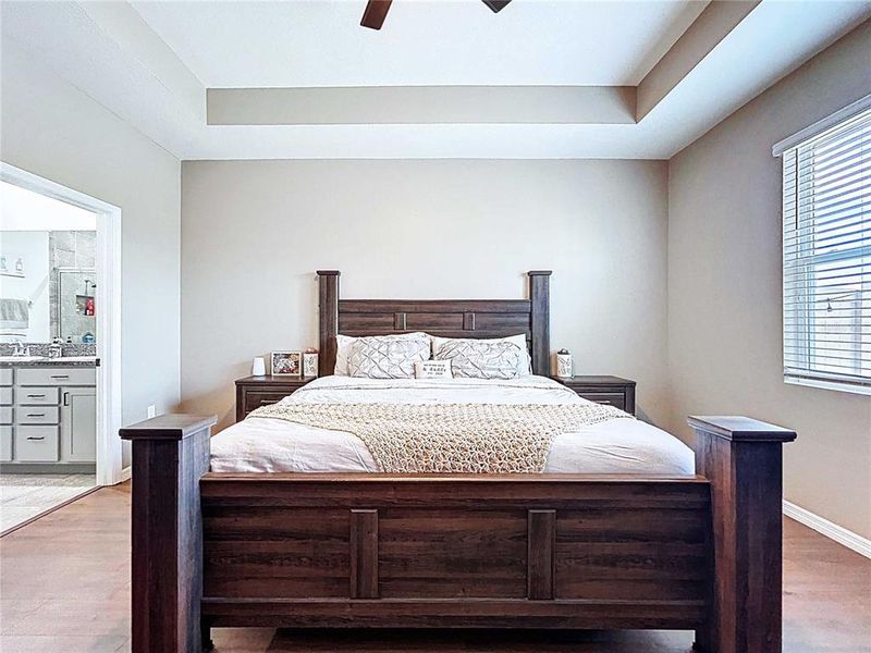 Furnished interior view inside a new home in Mirada, San Antonio (Image 9).