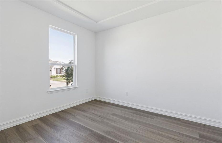 Secondary bedroom designed for comfort and convenience