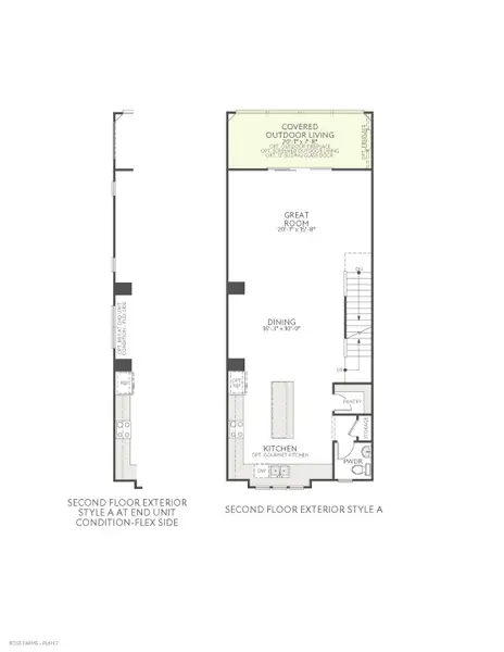 2D floor plan layout of this home in Ross Farms, Charlotte, NC (Image 3). 2D floor plan layout of this home in Ross Farms, Charlotte, NC (Image 3).