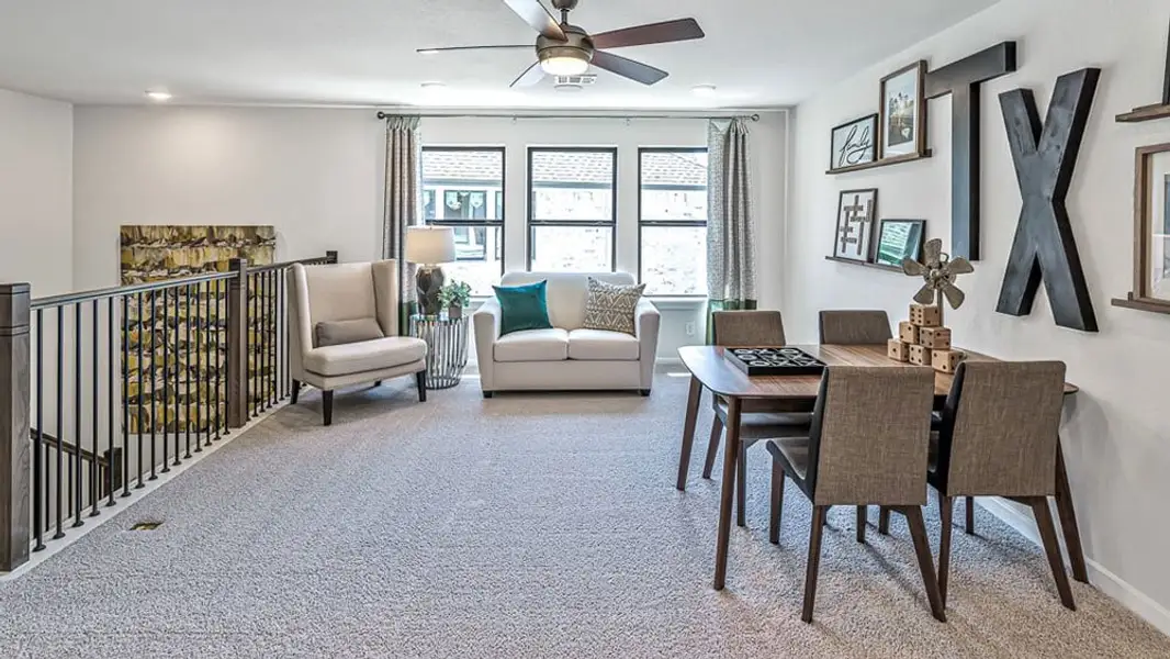 Furnished interior view inside a new home in Trillium, Richmond (Image 25).