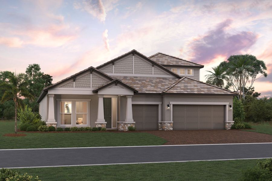 Crystal Elevation C with Bonus Room Crystal Elevation C with Bonus Room
