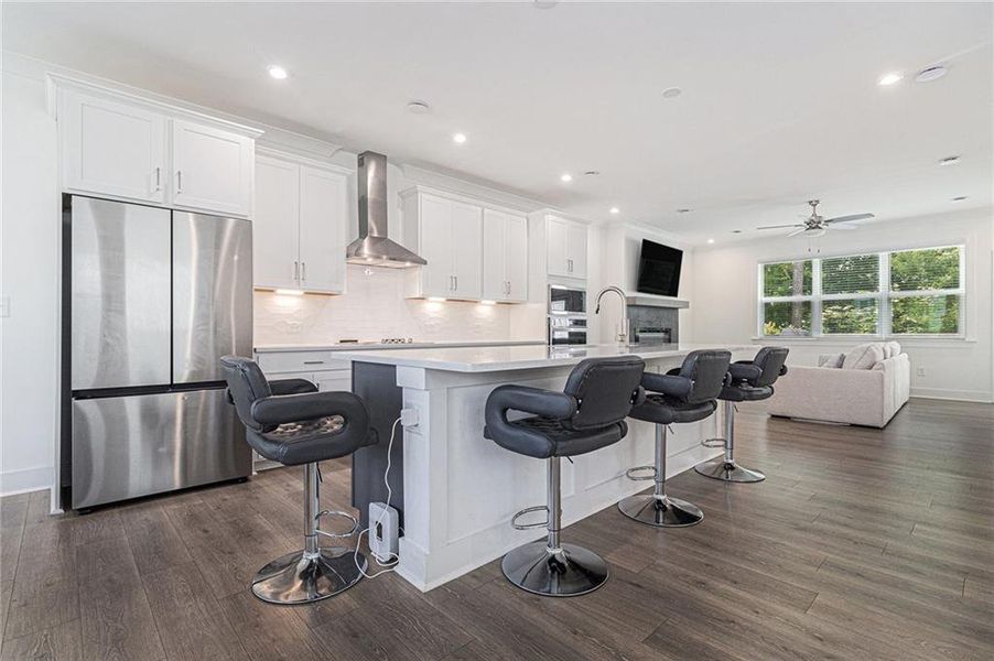 Furnished interior view inside a new home in , Decatur (Image 15).