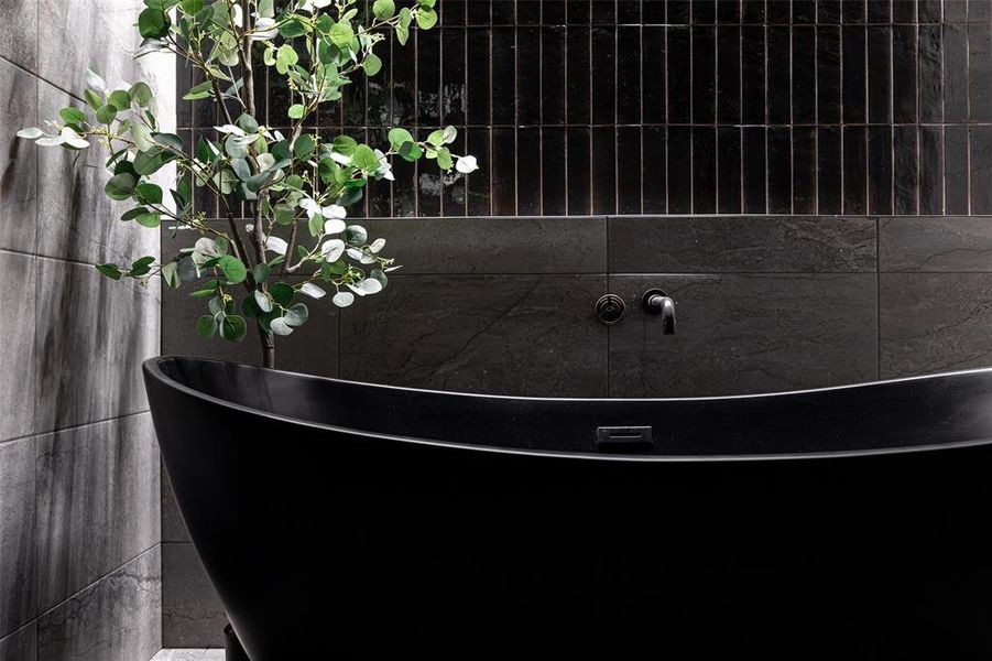 Close-up of interior finishes inside a home in , Dallas (Image 20).