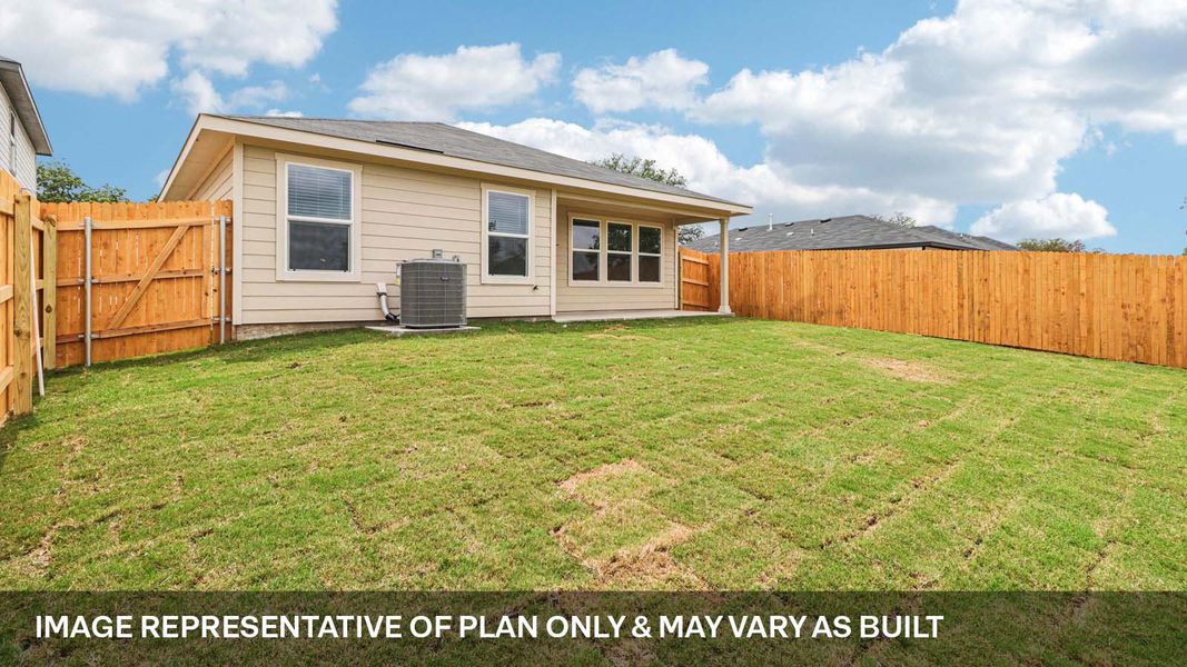 Exterior details and patio area of a home in Valverde, Bastrop (Image 19). Exterior details and patio area of a home in Valverde, Bastrop (Image 19).