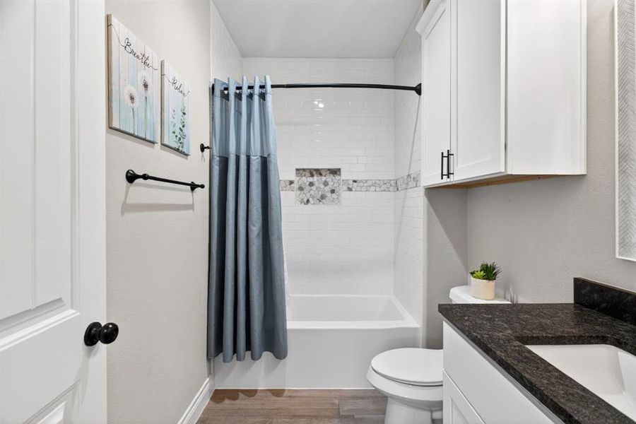 Furnished interior view inside a new home in , Granbury (Image 26).