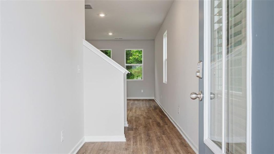 Spacious, unfurnished interior of a new home in Brookland Commons, Monroe (Image 25).