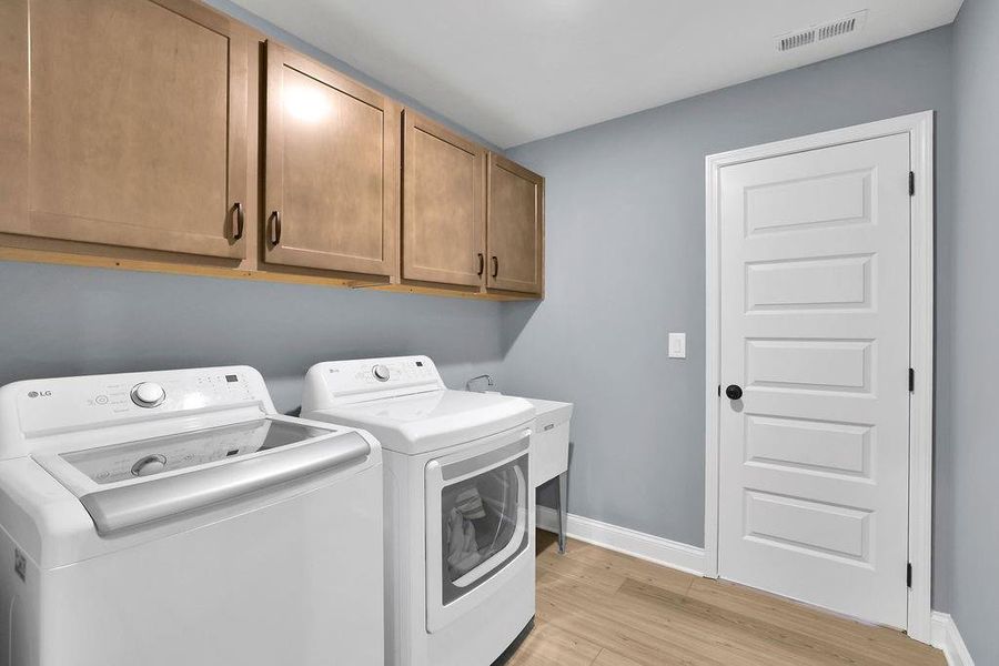 Furnished interior view inside a new home in , Flowery Branch (Image 15).