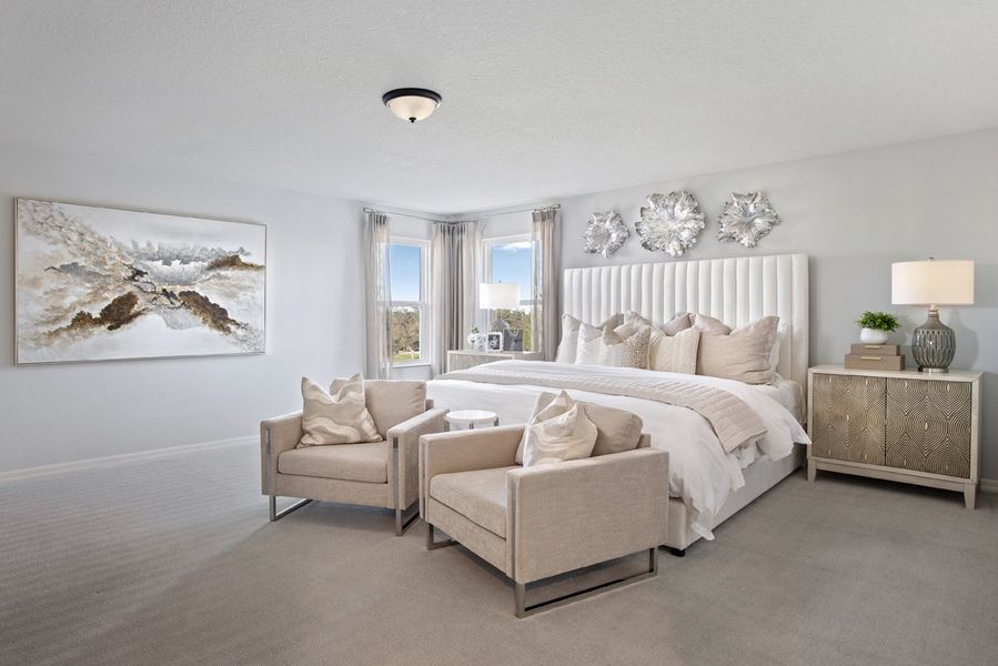 Representative furnished interior of a home built from the 2566 Modeled by KB Home in Landings at Lake Mabel Loop, Lake Wales (Image 8). Representative furnished interior of a home built from the 2566 Modeled by KB Home in Landings at Lake Mabel Loop, Lake Wales (Image 8).