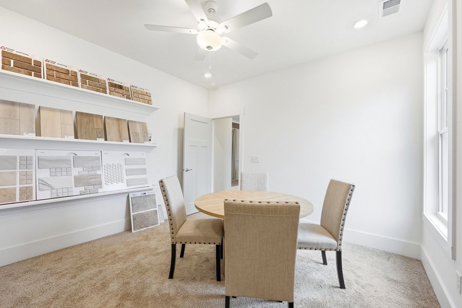 Representative furnished interior of a home built from the Carolyn II by Great Southern Homes in Edgefield, Loris (Image 15).