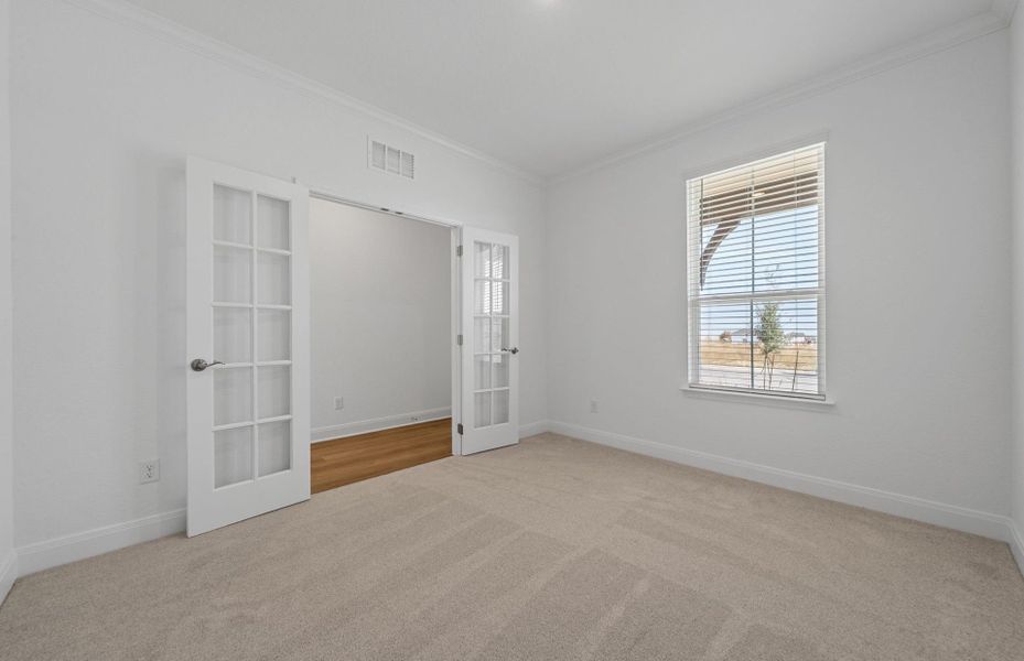 Spacious, unfurnished interior of a new home in Patterson Ranch, Georgetown (Image 19). Spacious, unfurnished interior of a new home in Patterson Ranch, Georgetown (Image 19).