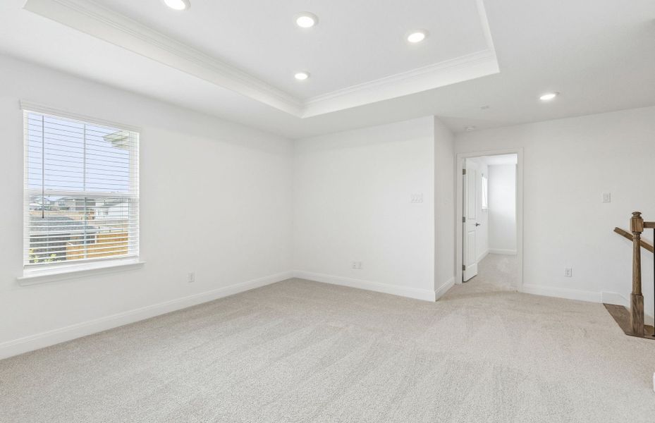 Spacious, unfurnished interior of a new home in Patterson Ranch, Georgetown (Image 12). Spacious, unfurnished interior of a new home in Patterson Ranch, Georgetown (Image 12).