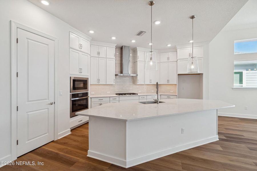 Furnished interior view inside a new home in Reflections 50' Front Load, Ponte Vedra (Image 4).