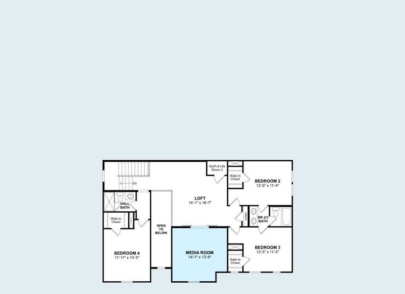2D floor plan layout of this home in Sterling Greene, Arlington, TX (Image 5). 2D floor plan layout of this home in Sterling Greene, Arlington, TX (Image 5).