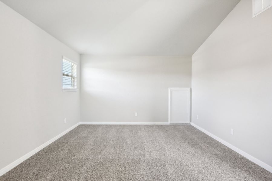 Game room in the Medina floorplan at a Meritage Homes community.