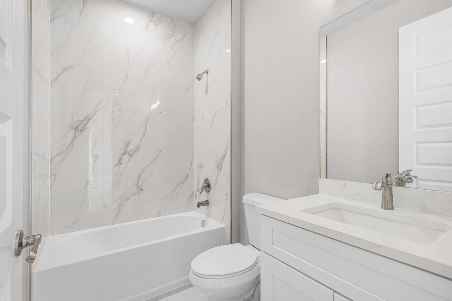 Furnished interior view inside a new home in , Port LaBelle (Image 10).