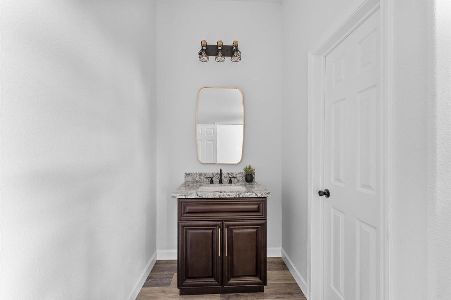 Half bathroom Half bathroom