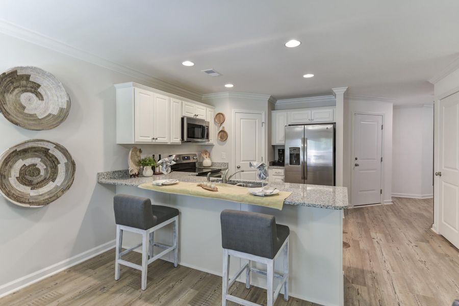 Furnished interior view inside a new home in Central Creek, Goose Creek (Image 30).