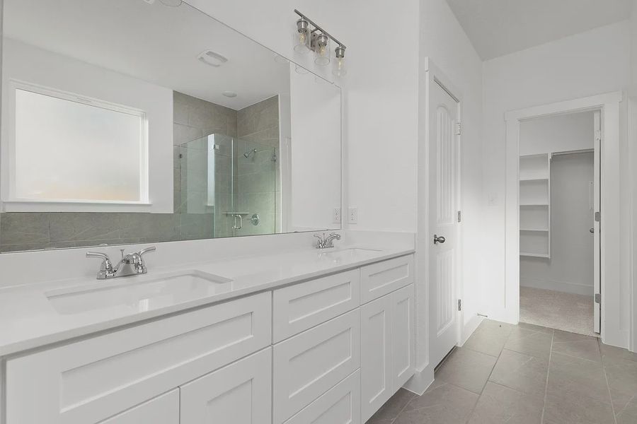 Furnished interior view inside a new home in Enclave at Cele, Pflugerville (Image 11).