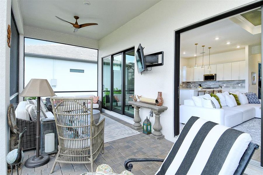 Exterior details and patio area of a home in , Nokomis (Image 27).