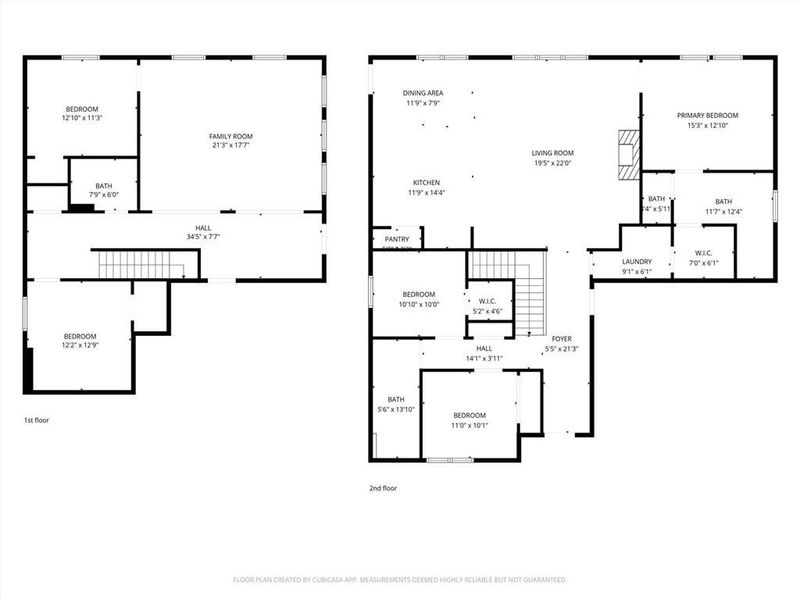 2D floor plan layout of this home in , Bremen, GA (Image 5).