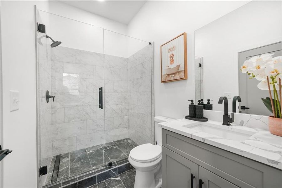 Furnished interior view inside a new home in , Atlanta (Image 4).