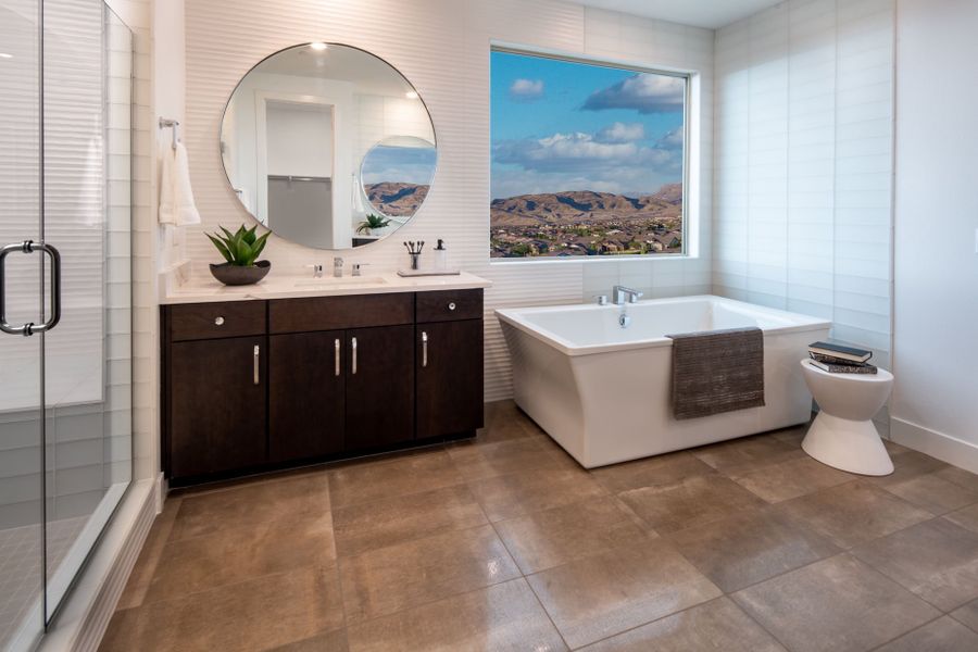 Representative furnished interior of a home built from the Pesaro by Pulte Homes in Harvest - Enchantment Series, Queen Creek (Image 26). Representative furnished interior of a home built from the Pesaro by Pulte Homes in Harvest - Enchantment Series, Queen Creek (Image 26).