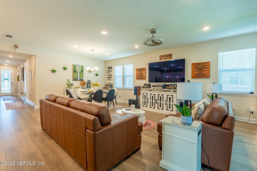 Furnished interior view inside a new home in Elm Creek at Silverleaf, St. Augustine (Image 13). Furnished interior view inside a new home in Elm Creek at Silverleaf, St. Augustine (Image 13).