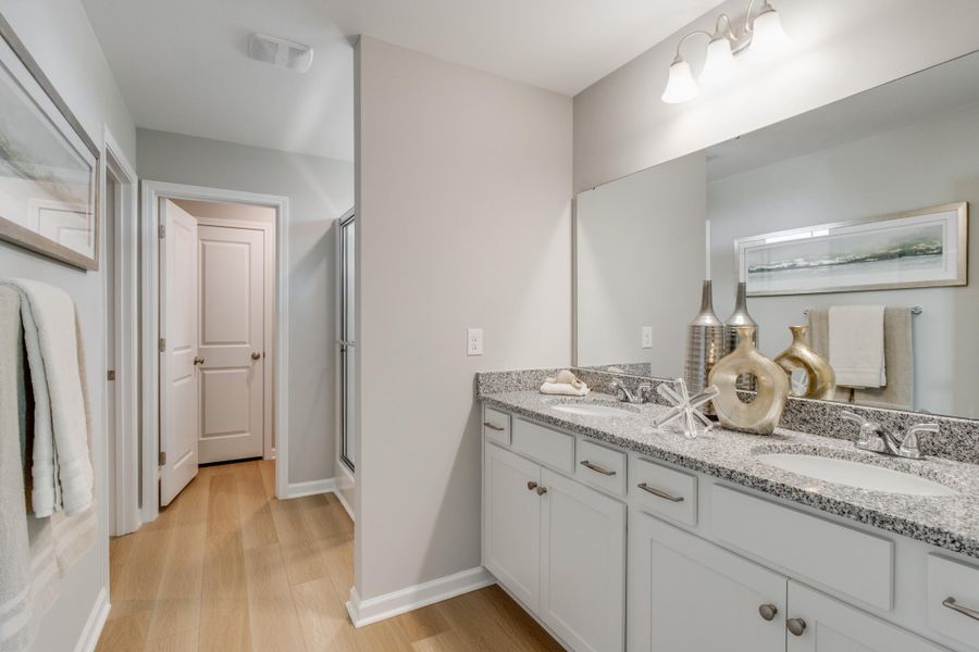 Furnished interior view inside a new home in , Summerville (Image 22).