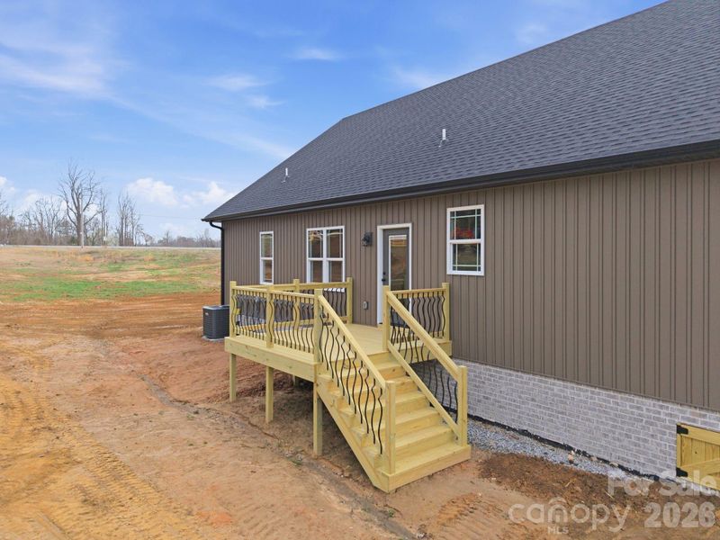 Exterior details and patio area of a home in , Winston-Salem (Image 26).