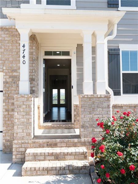 Exterior details and patio area of a home in , Cumming (Image 23).
