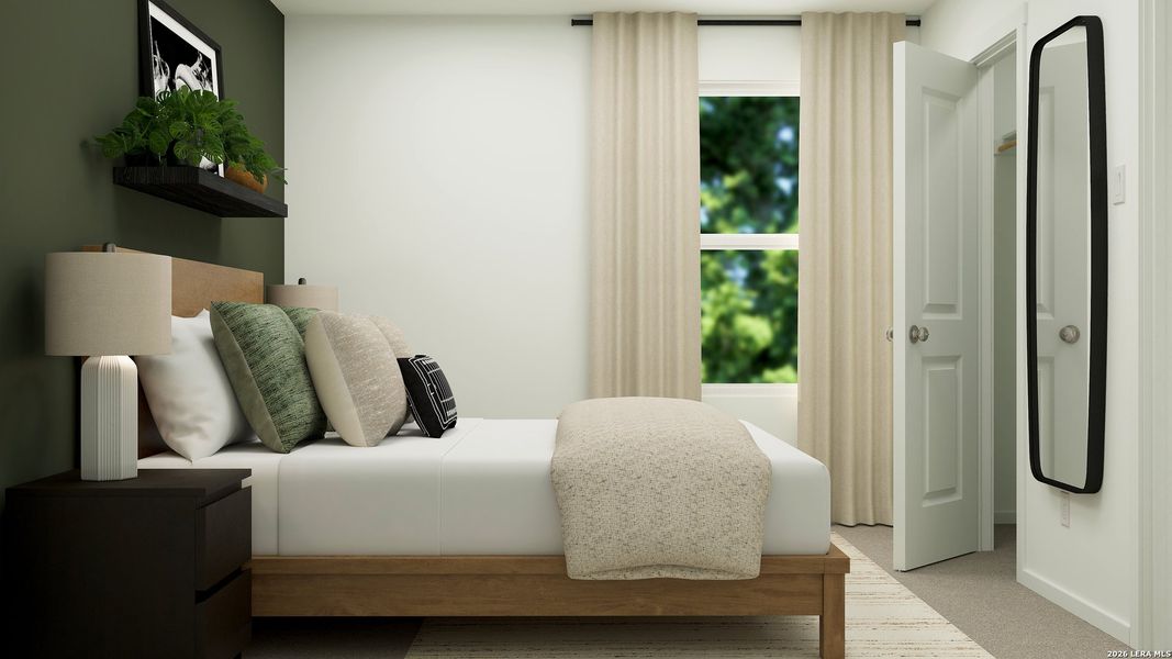 Furnished interior view inside a new home in , Kerrville (Image 7).