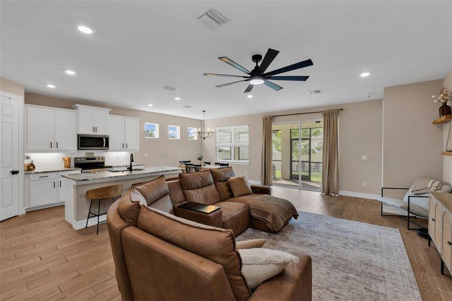 Furnished interior view inside a new home in , North Port (Image 33). Furnished interior view inside a new home in , North Port (Image 33).