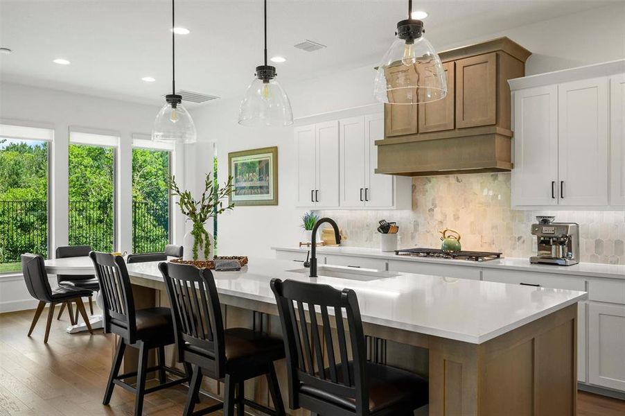 Furnished interior view inside a new home in Sonoma Verde, McLendon-Chisholm (Image 12).