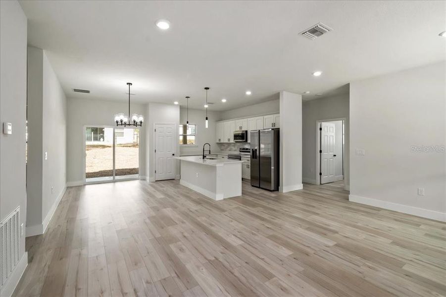 Furnished interior view inside a new home in , Citrus Springs (Image 7).