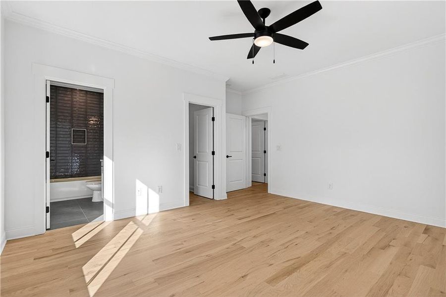 Spacious, unfurnished interior of a new home in , Marietta (Image 24).