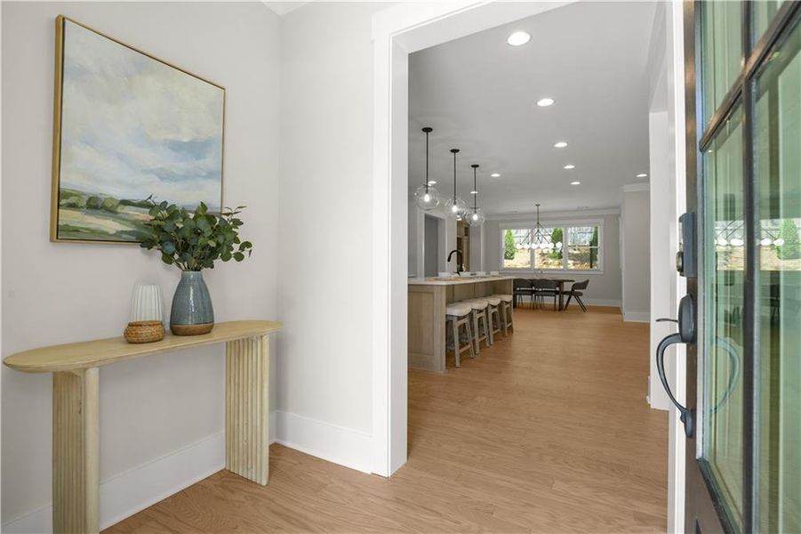 Furnished interior view inside a new home in , Scottdale (Image 10).