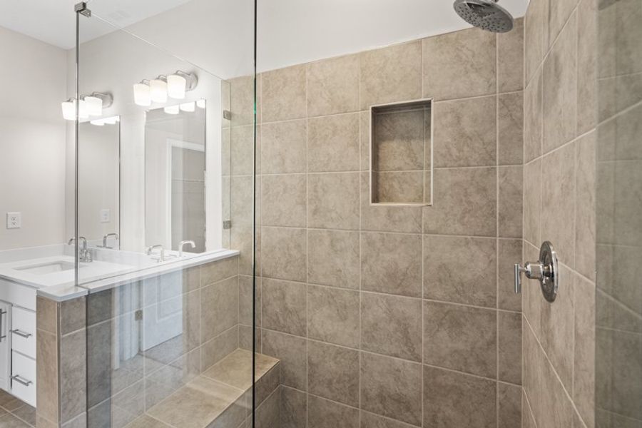 Representative furnished interior of a home built from the Collins by Taylor Morrison in Henson Square, Lawrenceville (Image 35).